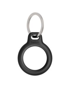 BELKIN Privezak za ključeve sa metalnim prstenom za AirTag, crna - 1830008