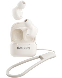 CANYON Bluetooth slušalice OnGo 4 mini, bež - CNS-TWS4BE