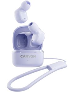 CANYON Bluetooth slušalice OnGo 4 mini, ljubičasta