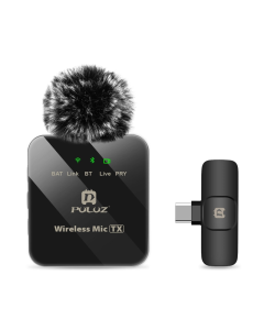 Bezicni mikrofon Lavalier za mobilni telefon PULUZ PU646B Type-C - 612996