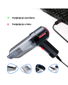 Bezicni usisivac 3u1 HL-103B crni - 617471