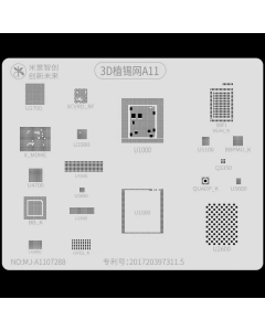 BGA Sito za Iphone 8 3D A11 - 112626-1