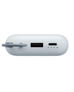 Prenosivi Punjac XIAOMI Power Bank 10000mAh/USB Tip-C/integrisan kabl/plava
