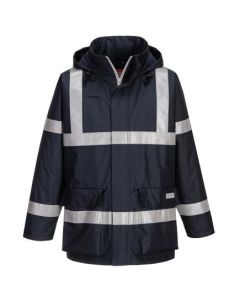 PORTWEST Vatrootporna kišna jakna antistatik Bizflame S785 veličina M, teget - 65312M