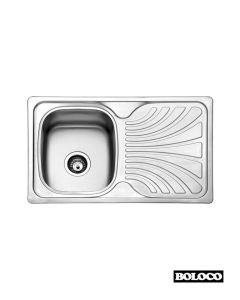 Boloco Inox ugradna sudopera ø90 78x48cm BL 824 - 12213