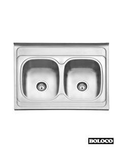 Boloco Inox nasadna sudopera ø60 80×60cm BL 835 - 11497