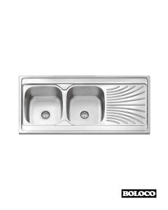 Boloco Inox nasadna sudopera ø60 120×60cm BL 853 - 12359-1-1