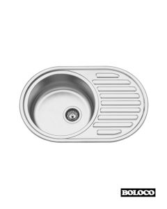 Boloco Inox ugradna sudopera ø90 77x55cm BL 859 - 12541-1