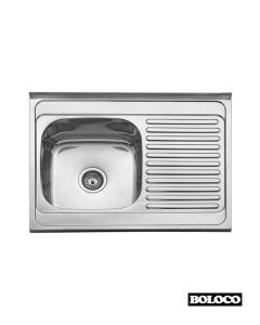 Boloco Inox nasadna sudopera ø90 80x60cm BL 864 - BL-864
