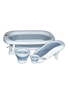 BBO Sklopivi set za kupanje bebe BL-BT338T, siva - BL-BT338TGREY