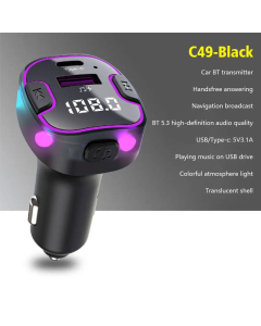 Bluetooth FM Transmiter C49 - 607710