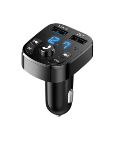 Bluetooth FM Transmiter S5 USBx2 crni - 607316