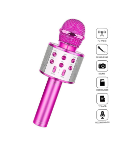 Bluetooth mikrofon pink - 206518