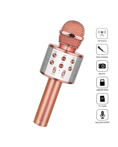 Bluetooth mikrofon roze - 206519