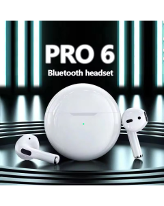 Bluetooth slušalice AirPhones Pro 6 HQ crne - 612075