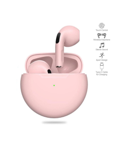 Bluetooth slušalice Airpods T-phox Pro pink HQ - 217317