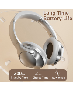 Bluetooth slušalice CXT-17 srebrna - 617519