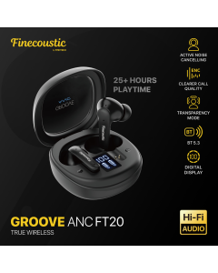 Bluetooth slušalice Fantech FT20 Groove ANC crne