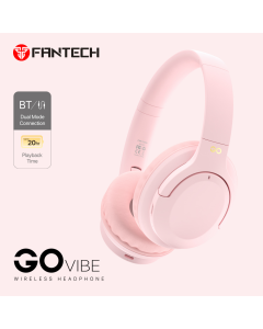 Bluetooth slusalice Fantech GO Vibe WH05 pink - 213453