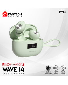 Bluetooth slusalice Fantech Wave 14 zelene - 214901