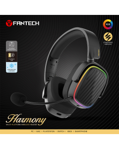 Bluetooth slušalice Fantech WHG02 Harmony crne - 217308