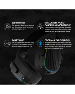 Bluetooth slušalice Fantech WHG03 Studio Pro bele - G216769