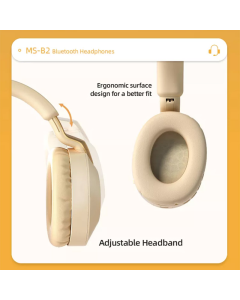 Bluetooth slušalice MS-B2 sa mikrofonom crne - 056987