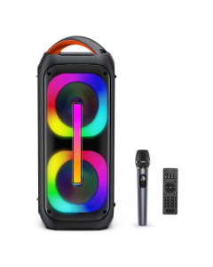 Bluetooth zvučnik BKK-B67 2x60W crni