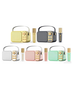 Bluetooth zvučnik karaoke set sa mikrofonom YS-103 crni - 060158-1