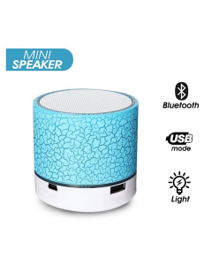 Bluetooth zvučnik LED mini plavi - 605940