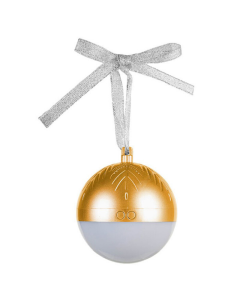 Bluetooth zvucnik novogodisnji ukras zlatni - 87816