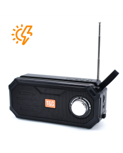 Bluetooth Zvucnik T&G Solarni TG612 crni - 206585