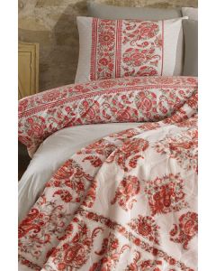 VIKTORIJA Posteljina HOME 160x220cm Bohem Kiremit - VLK000403-bohemitkir