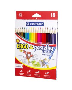 CENTROPEN Drvene bojice Ergo 18 komada 9521 - 100003680