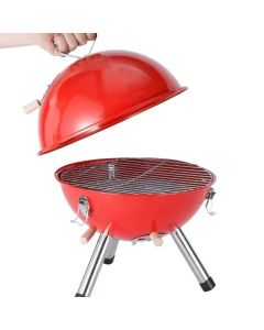 BOLZZ Roštilj Mini Kamp, crvena - BOLROSMC1