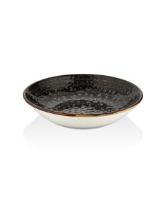 BYBONE Duboki tanjir 21cm Black Cowry CW-BL-ZT-21-CK - BONE-0150