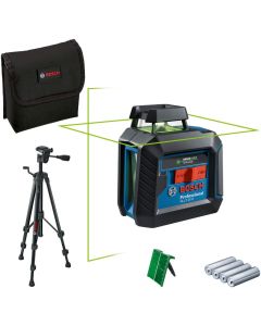 BOSCH Laser za linije GLL 2-20 G  sa 4 x baterije (AA), stativ, tašna - 0601065001
