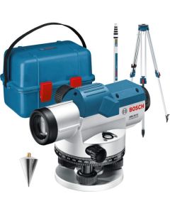 BOSCH Optički uređaj za nivelisanje - nivelir GOL 32 G + stativ BT 160 + merna letva GR 500