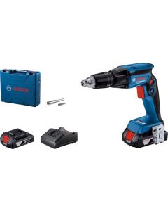 BOSCH Aku odvrtač za suvu gradnju GTB 185-LI, 2x2,0 Ah, u koferu sa 1 x bitom odvrtača PH 2, punjač - 06019K7020