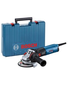 BOSCH Ugaona brusilica GWS 14-125 S, 1400W, u koferu sa dodatnom drškom - 06017D0101