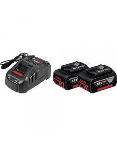 BOSCH Set 2 x akumulator GBA 18V 5,0 Ah + punjač GAL 1880 CV (1600A00B8J) - 1600A00B8J