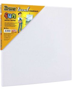 NOVA COLOR Belo platno za slikanje 20x20cm - 540366