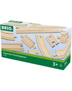 BRIO Delovi za prugu - prošireni set šina za početnike - BR33401
