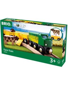 BRIO Poljoprivredni voz sa 2 vagona - BR33404