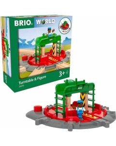 BRIO Okretnica lokomotive sa kontrolnim mostom