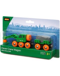 BRIO Clever kran vagon - BR33698