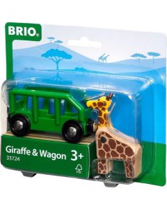 BRIO Žirafa i vagon - BR33724