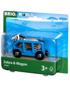 BRIO Zebra i vagon - BR33967