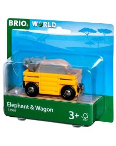 BRIO Slon i vagon - BR33969