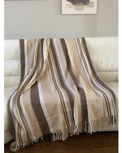 VIKTORIJA Ćebe Resa 150x200cm braon/bež - VLK000224-braonbež